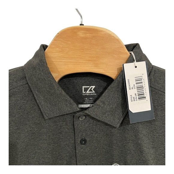 NWT Cutter & Buck Men's XL‎ Polo Shirt Comfort Dry Short Sleeve Golf Casual - Picture 8 of 9